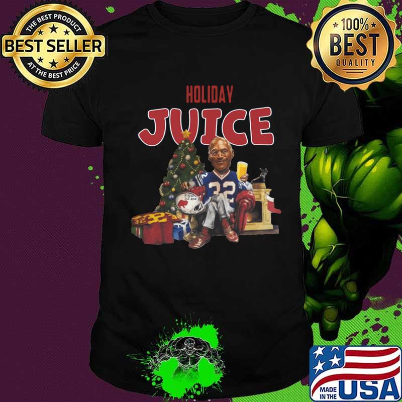 O.j. simpson holiday juice buffalo bills christmas shirt