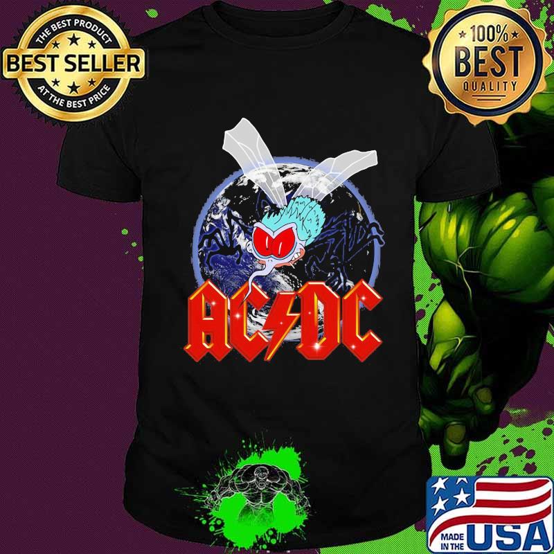 Official acdc band mosquito shirt