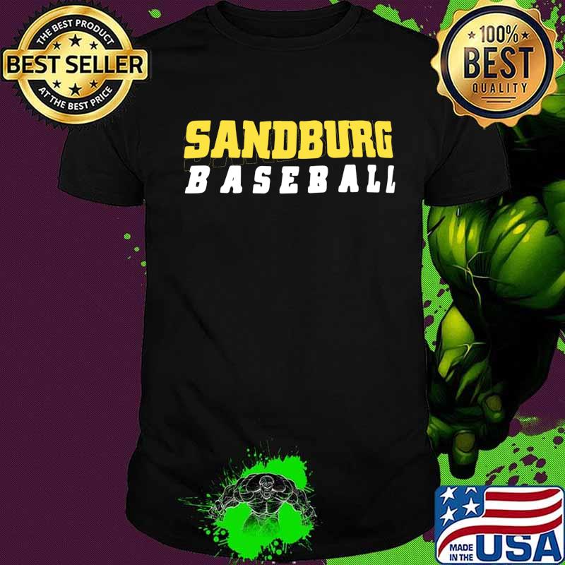 Official carl sandburg baseball shirt