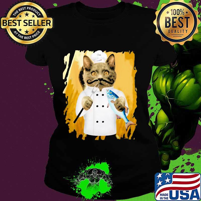 Official cats chef fish s Ladies tee Official cats chef fish s Ladies tee