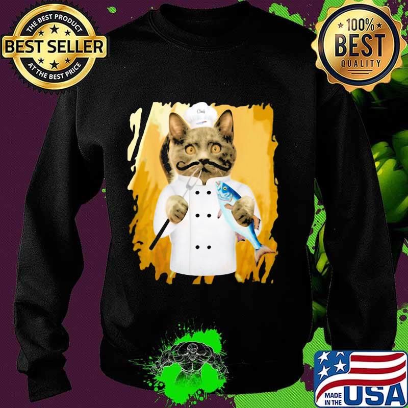 Official cats chef fish s Sweater Official cats chef fish s Sweater