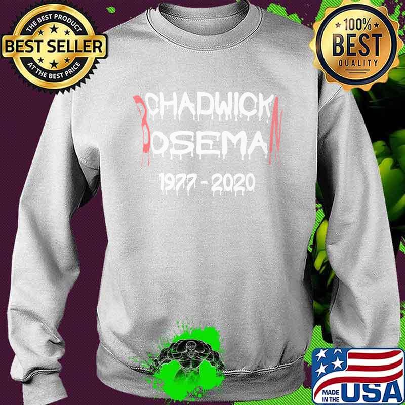Official chadwick rip black panther 1977 2020 s Sweater Official chadwick rip black panther 1977 2020 s Sweater