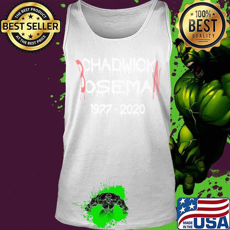 Official chadwick rip black panther 1977 2020 s Tank top Official chadwick rip black panther 1977 2020 s Tank top
