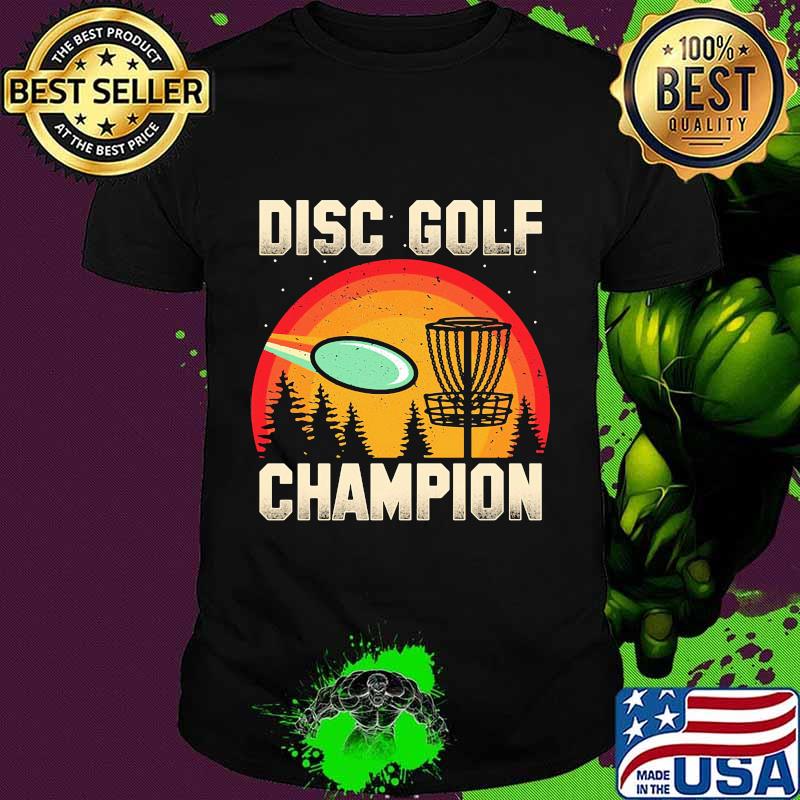 Official Disc golf champion shirt
