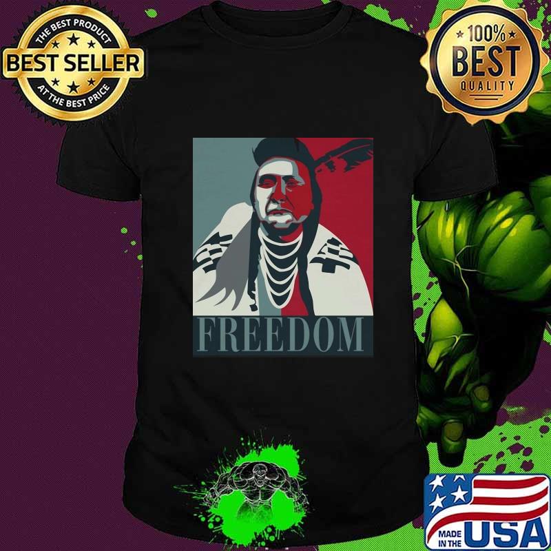 OFFICIAL FREEDOM MAN FLAG SHIRT