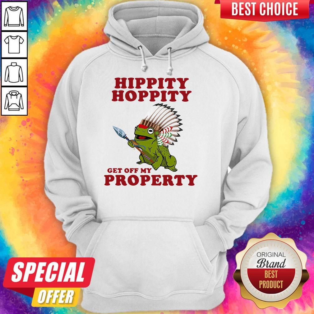 Official Frog Hippity Hoppity Get Off My Property shirt