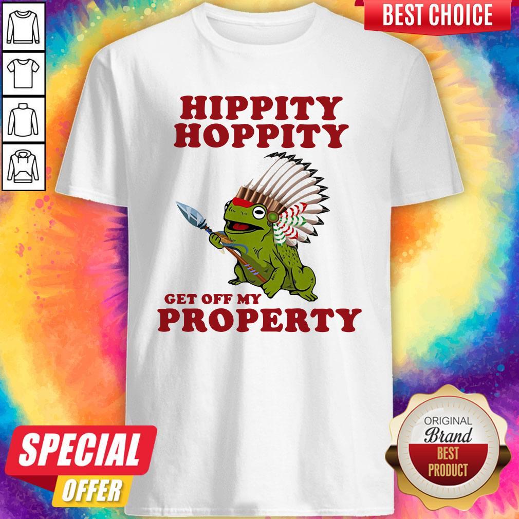 Official Frog Hippity Hoppity Get Off My Property shirt