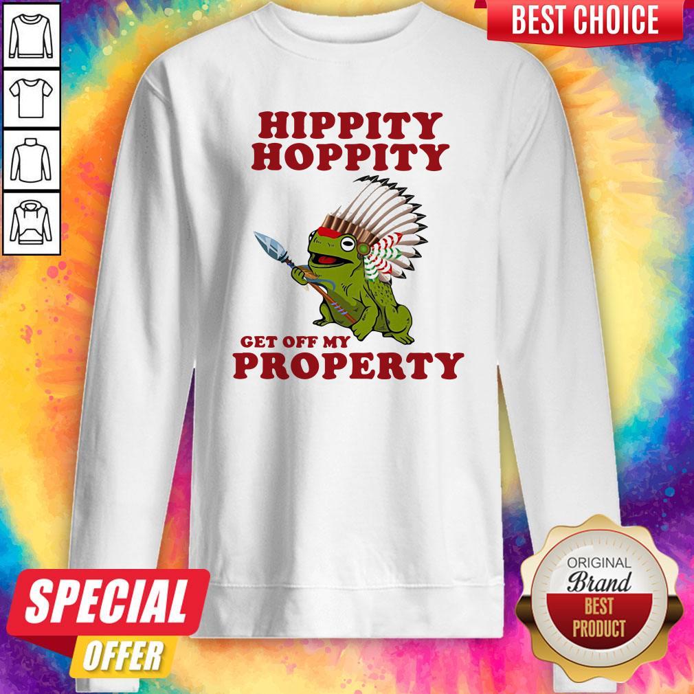 Official Frog Hippity Hoppity Get Off My Property shirt
