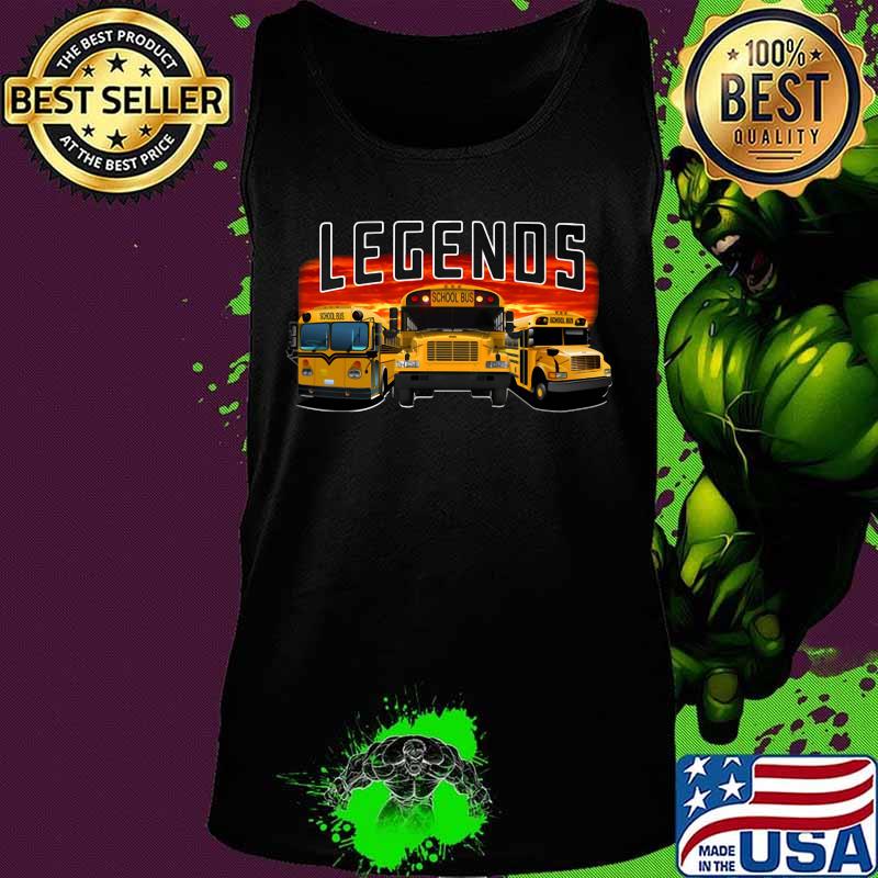 OFFICIAL LEGENDS BUS SUNSET SHIRT Tank top OFFICIAL LEGENDS BUS SUNSET SHIRT Tank top