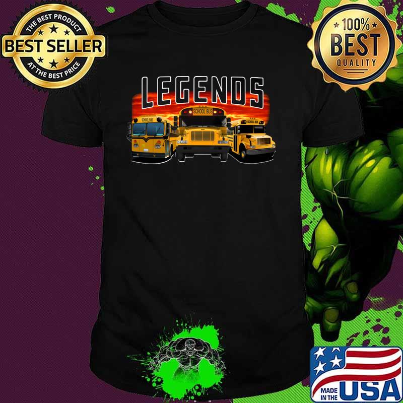 OFFICIAL LEGENDS BUS SUNSET SHIRT