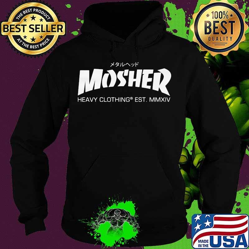 Official Mosher Grinder s Hoodie Official Mosher Grinder s Hoodie