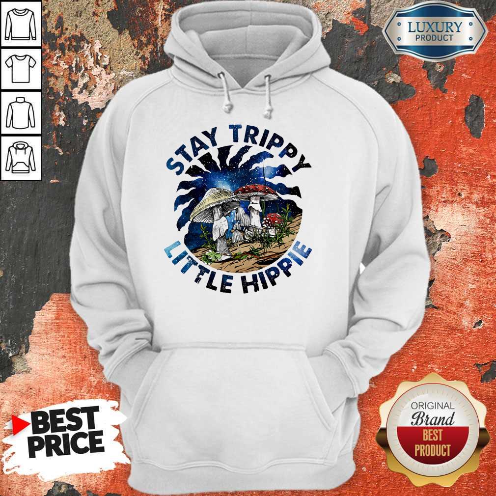 Official Mushroom Stay Trippy Little Hippie Shirt