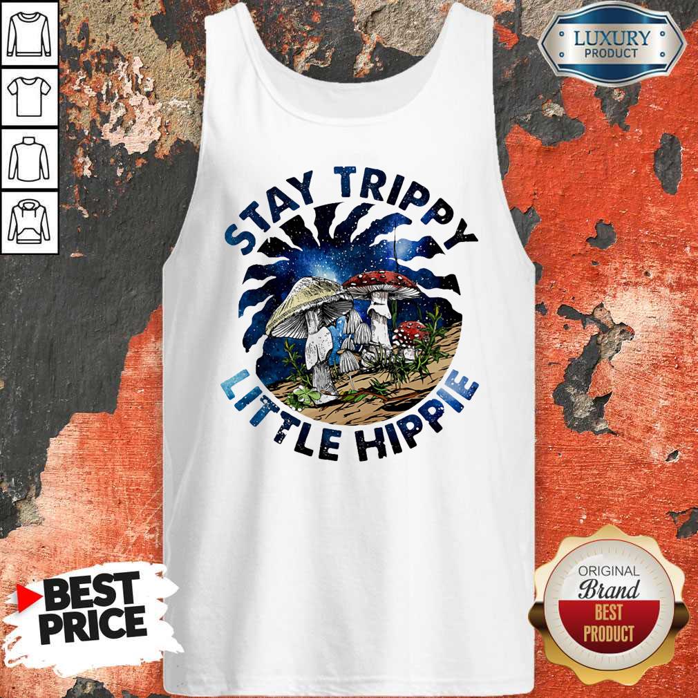 Official Mushroom Stay Trippy Little Hippie Shirt