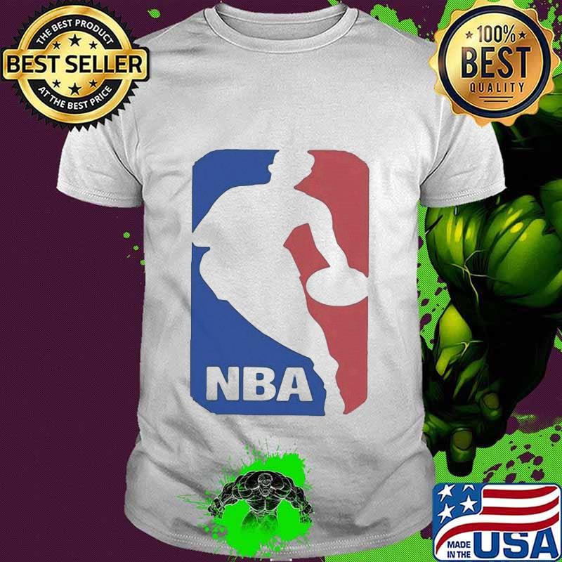 Official nba basketball logo shirt