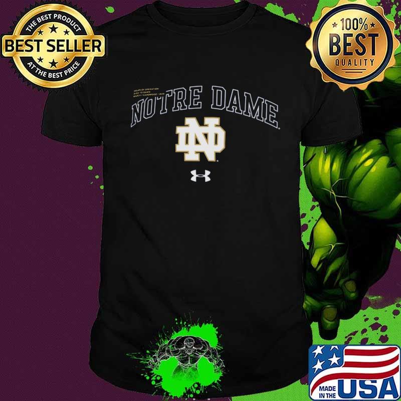 Official notre dame logo shirt