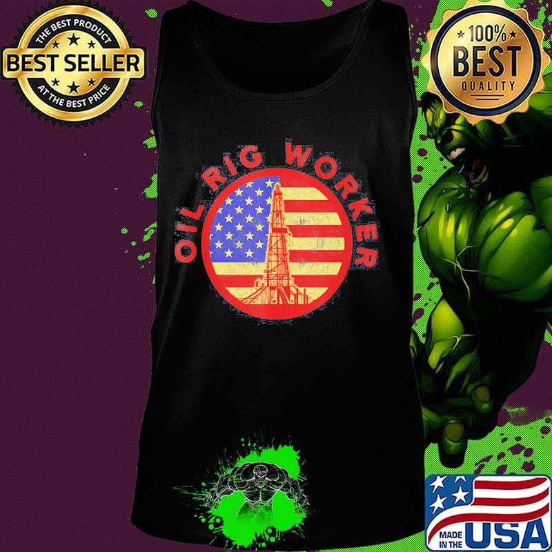 Official Oil Rig Worker Instruct USA American Gas Oilfield American Flag Shirt Tank top Official Oil Rig Worker Instruct USA American Gas Oilfield American Flag Shirt Tank top