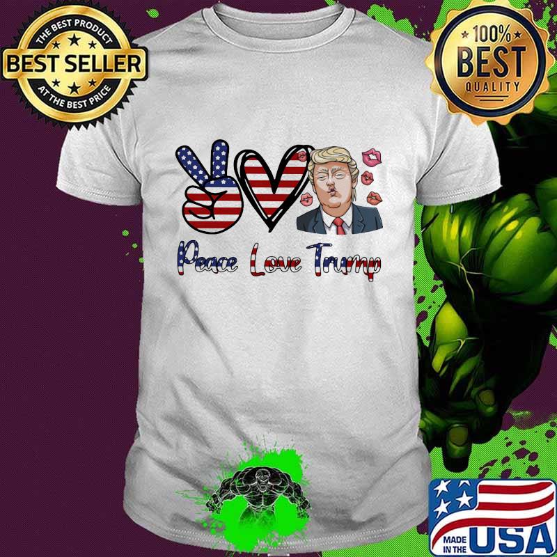 Official Peace Love Trump shirt