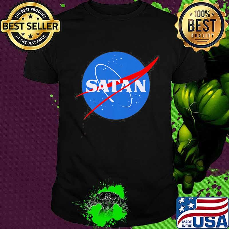 Official satan nasa logo shirt