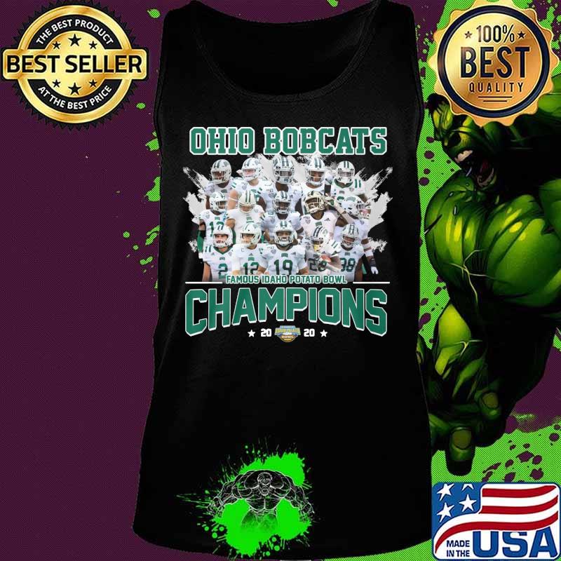 Ohio bobcats famous idaho potato bowl champions s Tank top Ohio bobcats famous idaho potato bowl champions s Tank top