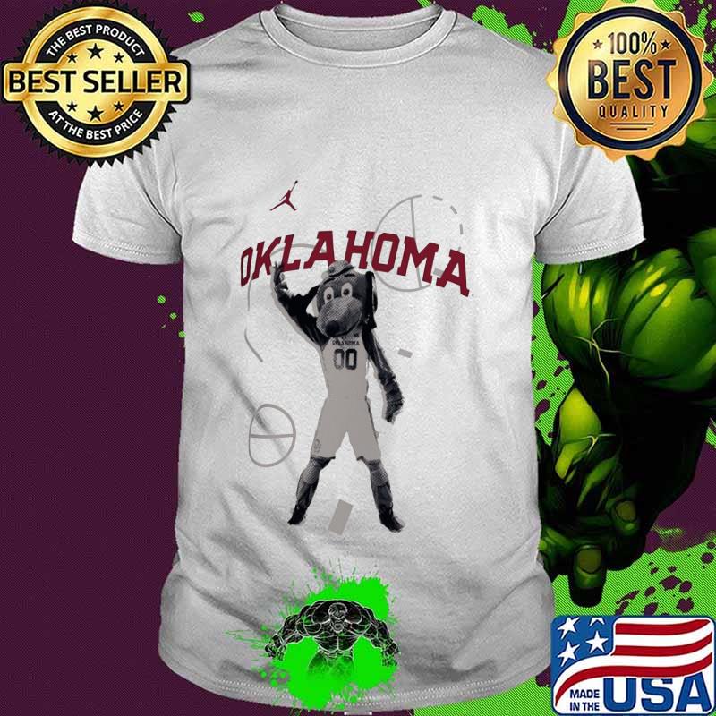 Oklahoma sooners basketball logo shirt