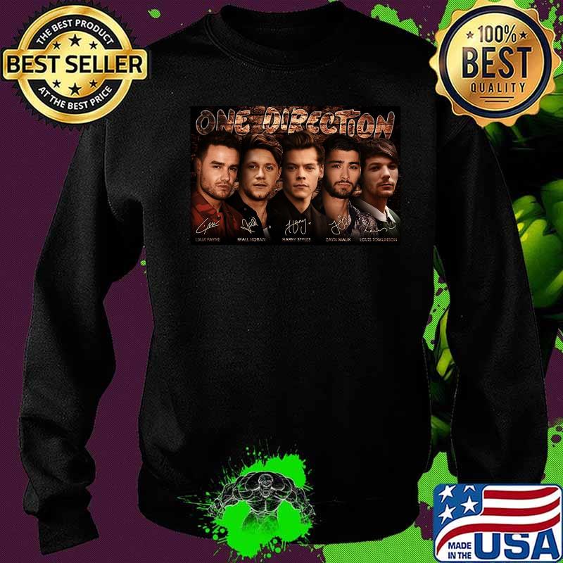 One direction liam payne niall horan harry styles zayn malik louis tomlinson signatures s Sweater One direction liam payne niall horan harry styles zayn malik louis tomlinson signatures s Sweater