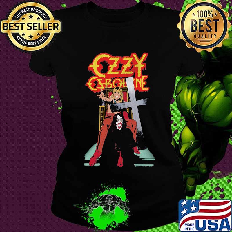 Ozzy osbourne band jesus s Ladies tee Ozzy osbourne band jesus s Ladies tee