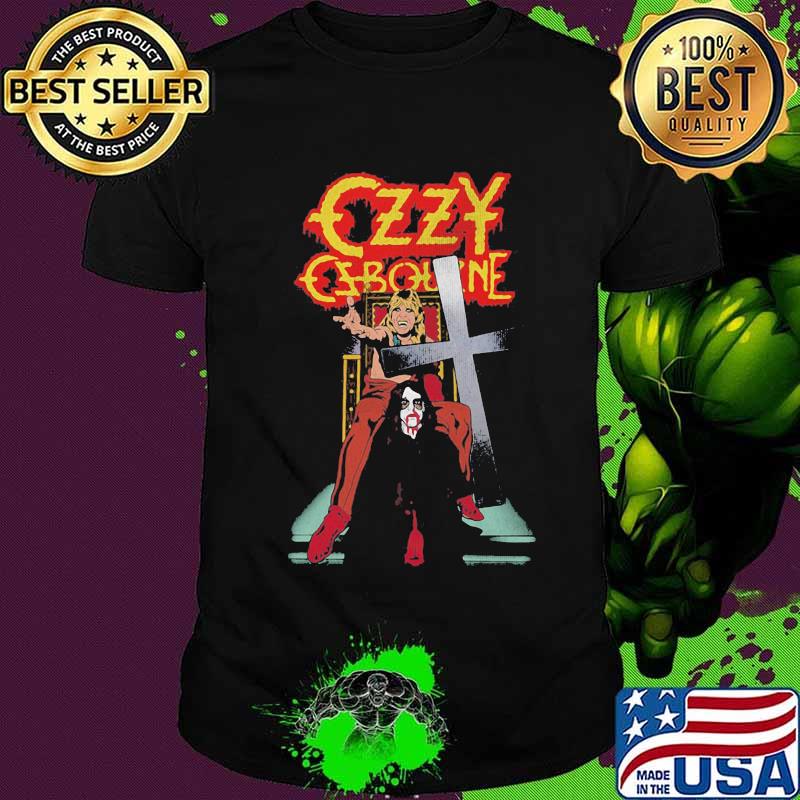 Ozzy osbourne band jesus shirt