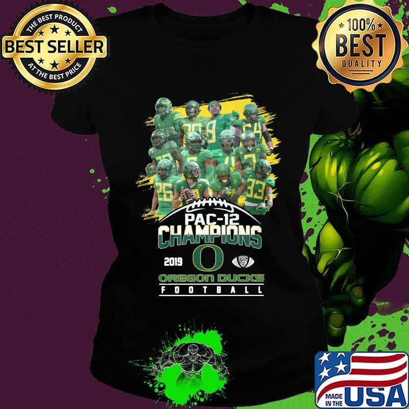 Pac 12 champions 2019 oregon ducks football s Ladies tee Pac 12 champions 2019 oregon ducks football s Ladies tee