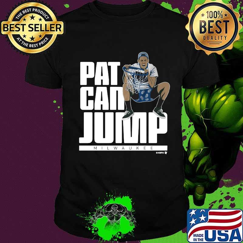 Pat can jump milwaukee basketball shirt