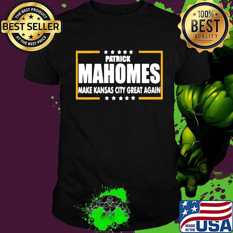 Patrick mahomes make kansas city great again stars shirt