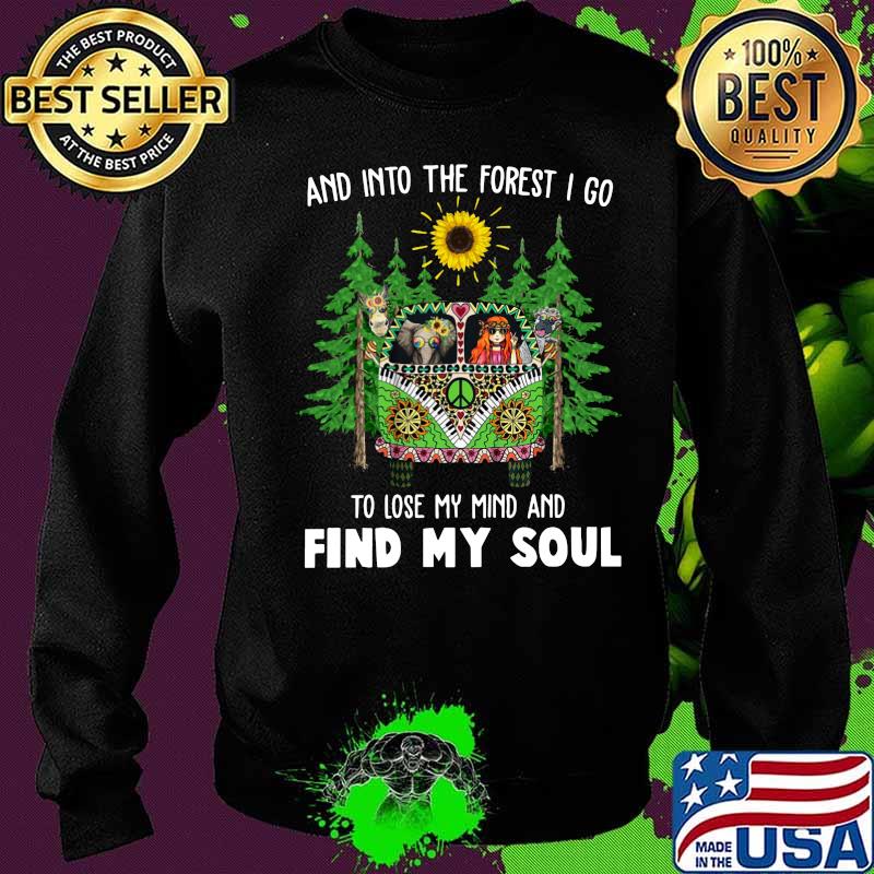 Peace bus elephant girl and into the forest i go to lose my mind and find my soul s Sweater Peace bus elephant girl and into the forest i go to lose my mind and find my soul s Sweater