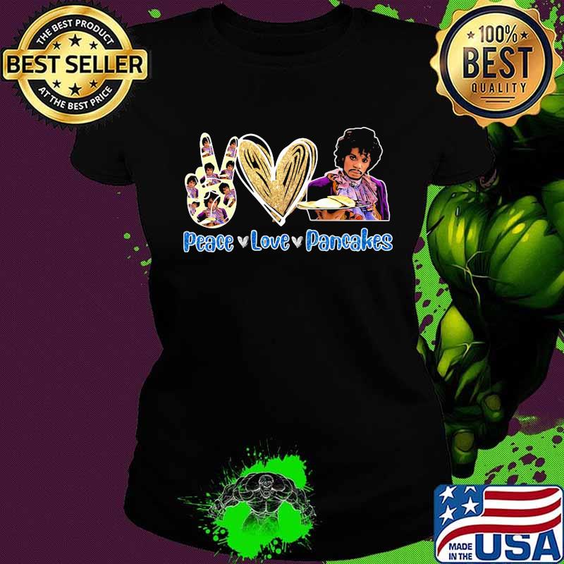 Peace love pancakes diamond s Ladies tee Peace love pancakes diamond s Ladies tee