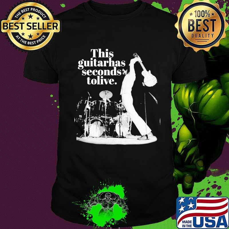 Pete townshend this guitar has seconds to live shirt
