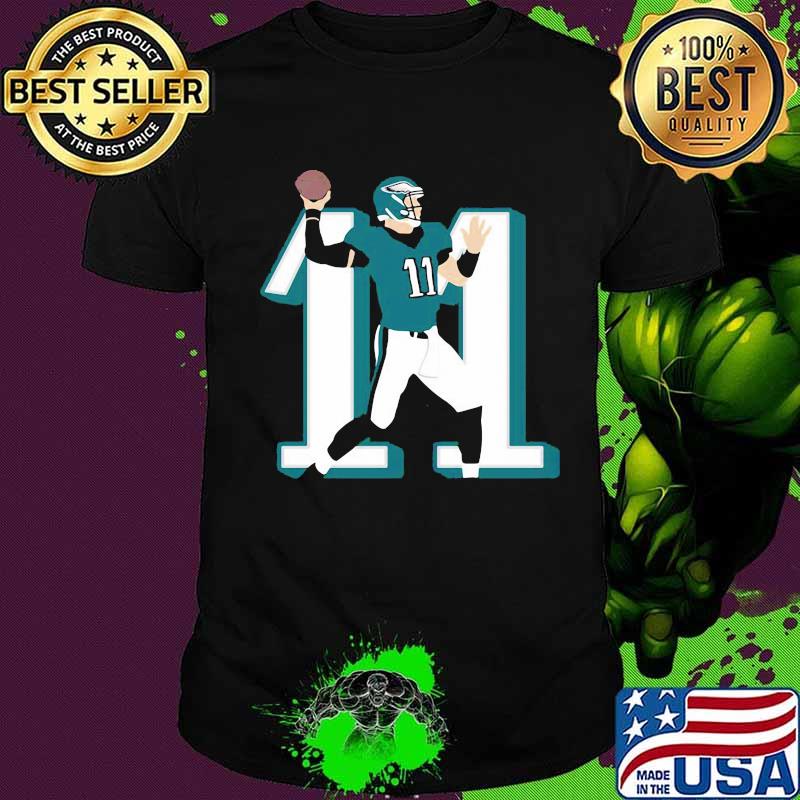 Philadelphia eagles 11 carson wentz football shirt