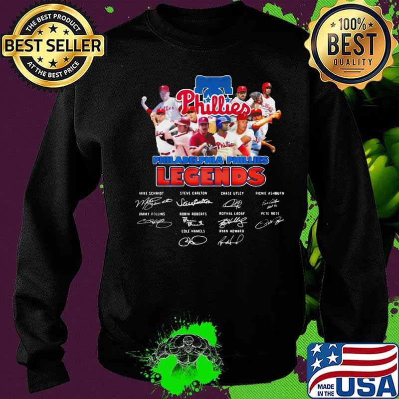 Philadelphia phillies legends baseball signatures s Sweater Philadelphia phillies legends baseball signatures s Sweater