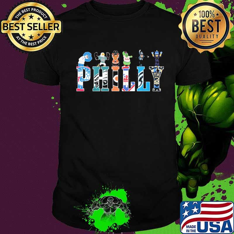 Philly logo sports city of champions shirt