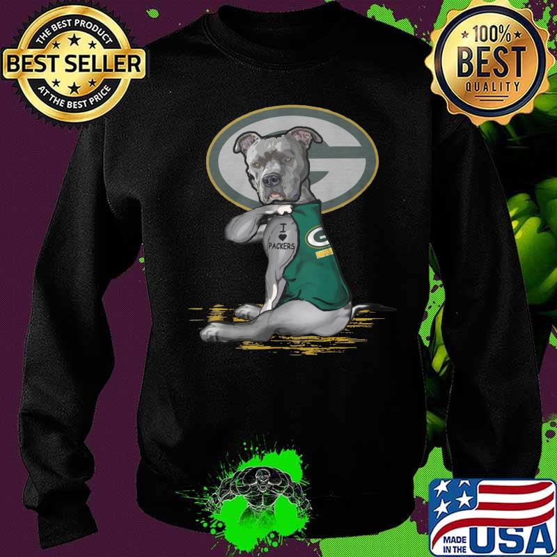 Pitbull tattoos green bay packers s Sweater Pitbull tattoos green bay packers s Sweater