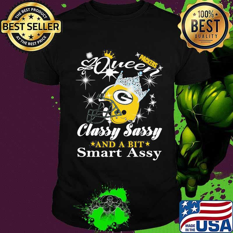 Pittsburgh steelers queen classy sassy and a bit smart assy stars shirt