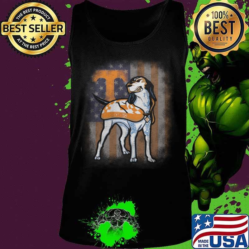 Pointer volunteer tennessee american flag independence day s Tank top Pointer volunteer tennessee american flag independence day s Tank top