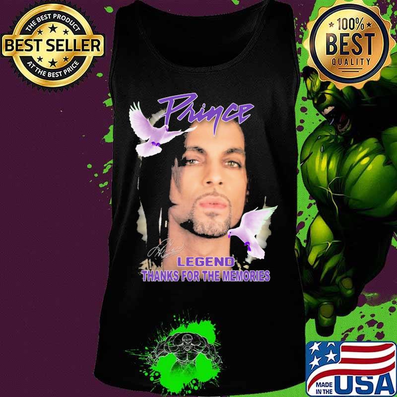 Prince legend thanks for the memories signature bird s Tank top Prince legend thanks for the memories signature bird s Tank top