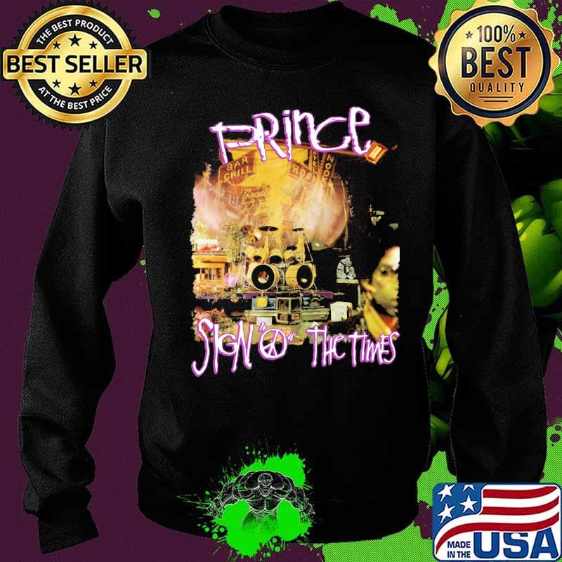 Prince sign o the times album s Sweater Prince sign o the times album s Sweater