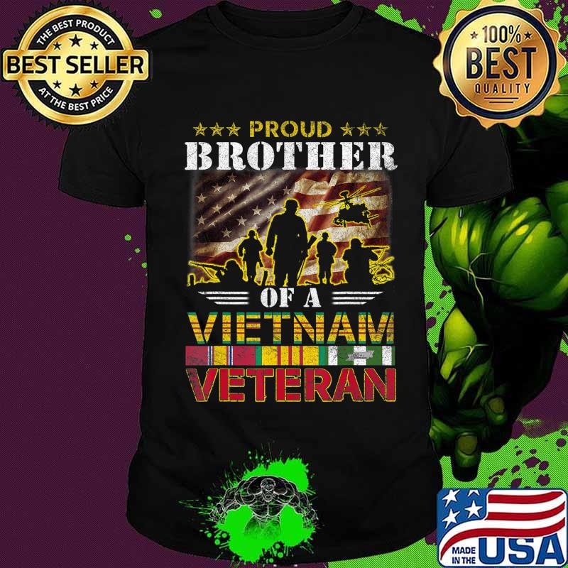 Proud Brother Of A Vietnam Veteran T-shirt Gift For Mens T-Shirt Copy