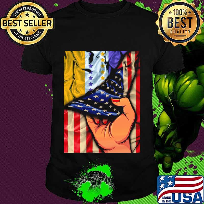 Pull the american flag happy independence day shirt