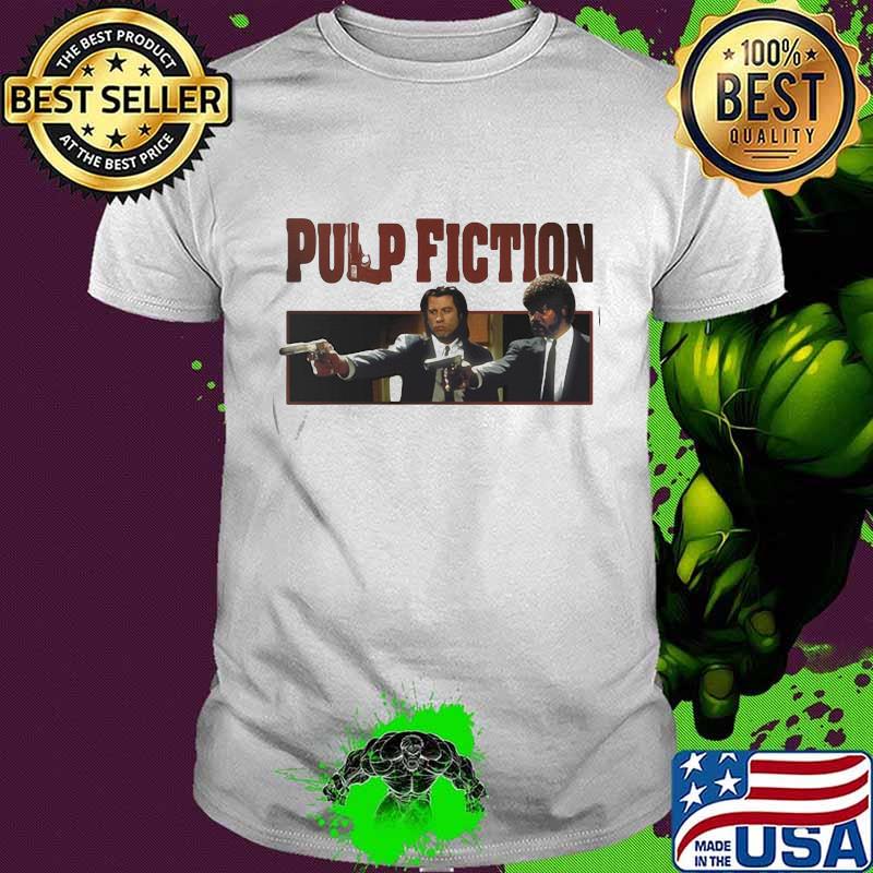 Pulp fiction movie characters shirt