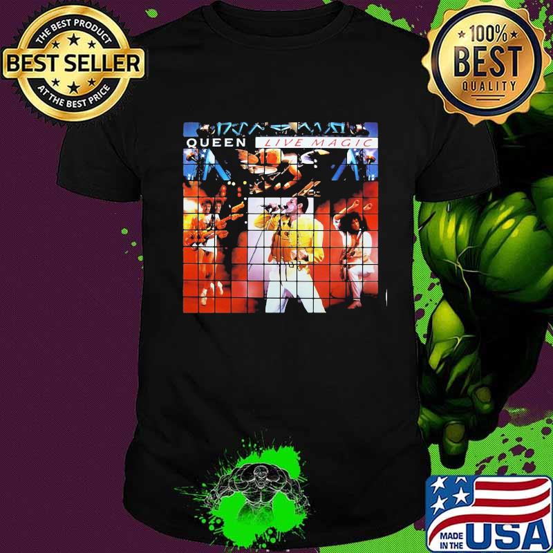 Queen band live magic 1986 shirt Queen band live magic 1986 shirt