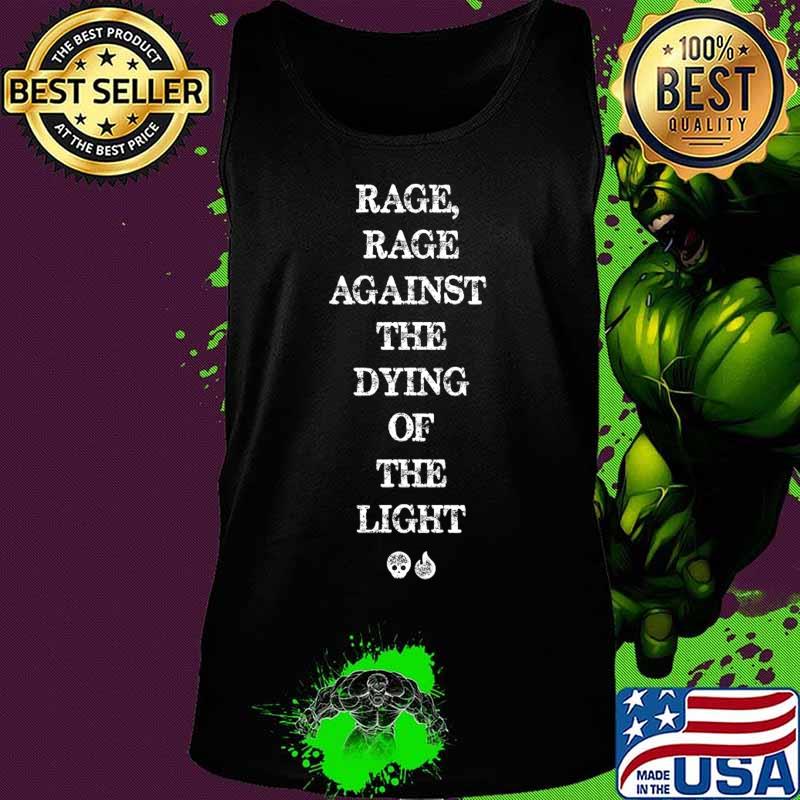 Rage against the dying of the light peace s Tank top Rage against the dying of the light peace s Tank top