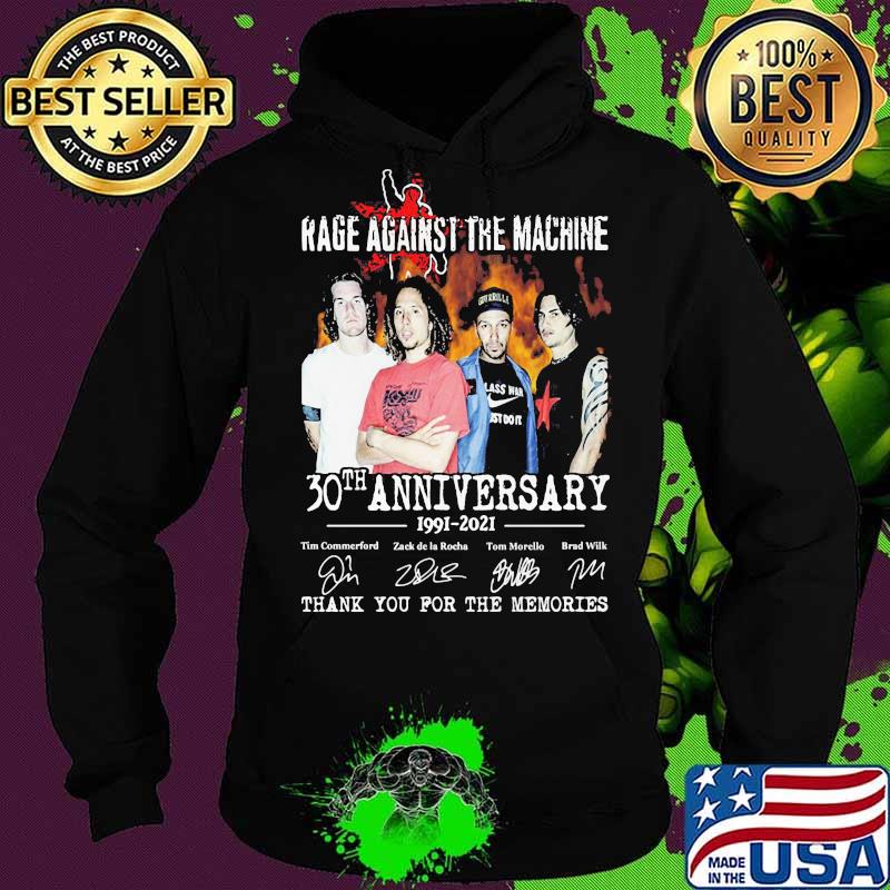 Rage against the machine 30th anniversary 1991 2021 thank you for the memories signatures s Hoodie Rage against the machine 30th anniversary 1991 2021 thank you for the memories signatures s Hoodie