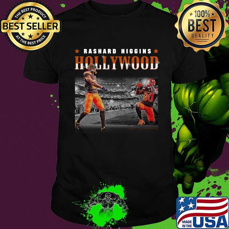 Rashard higgins hollywood cleveland browns football shirt