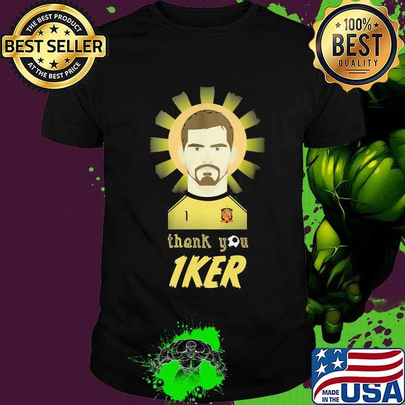 Real madrid iker casillas thank you shirt