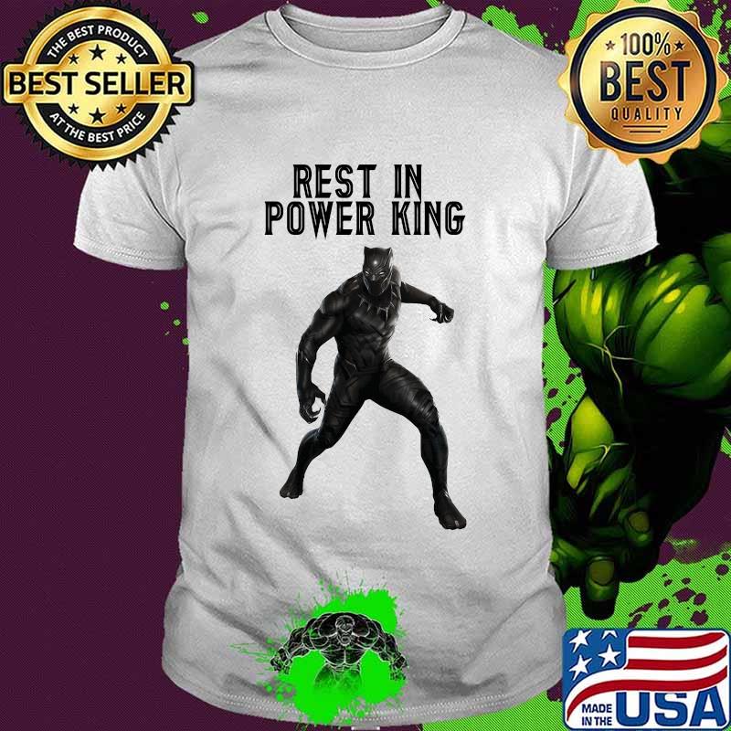 Rest in power king black panther chadwick rip shirt